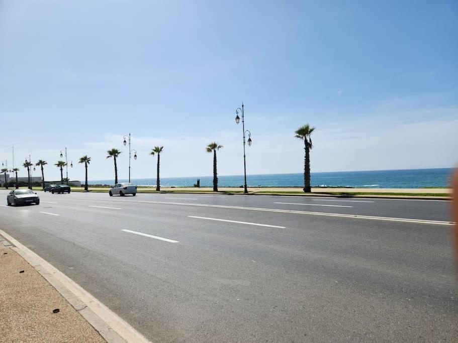 Nice Apartment Beach Front, Close To Rabat Main Sightseeing. Fiber Wifi エクステリア 写真