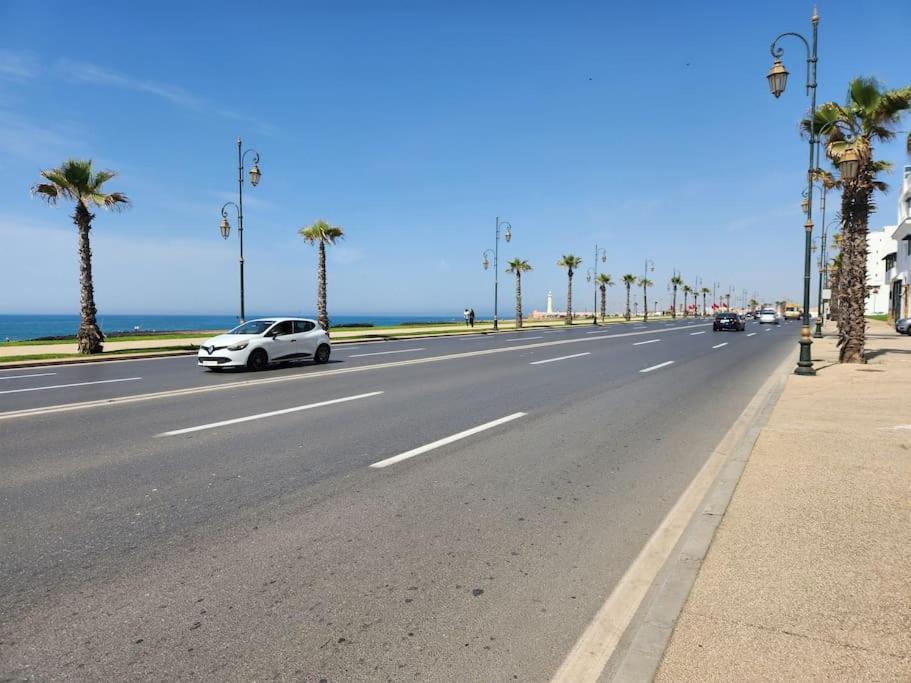 Nice Apartment Beach Front, Close To Rabat Main Sightseeing. Fiber Wifi エクステリア 写真